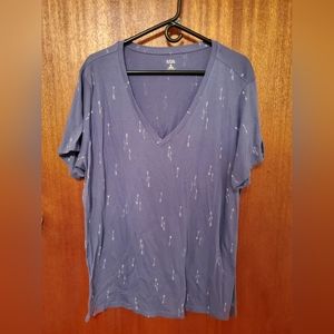 Blue ana women's top. Size 2x